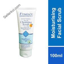 Fruiser Moisturising Facial Cleansing Scrub with Spirulina Extract 180ml